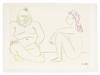 PICASSO, PABLO. (after). Verve 29 / 30. Picasso and the Human Comedy: A Suite of 180 Drawings by Picasso (Suite de 180 Dessins de Picas